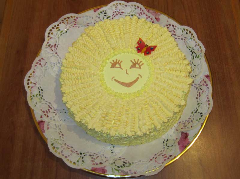 Торт "Солнышко"